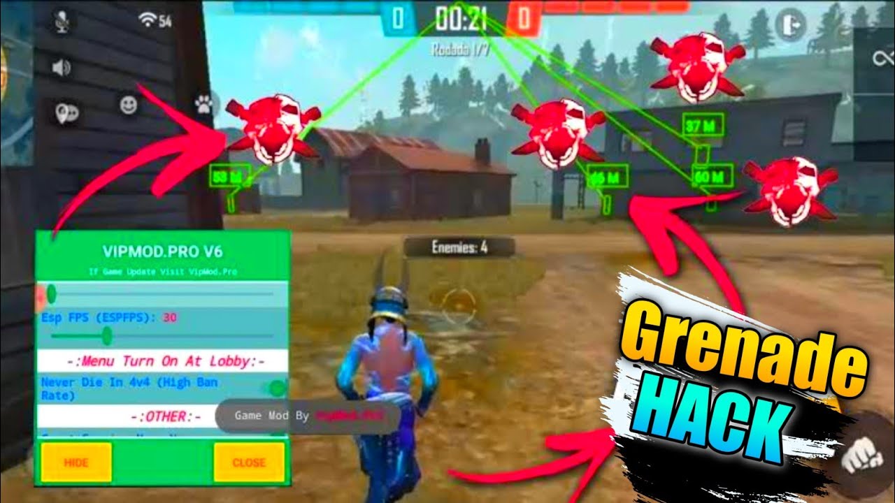 Unlimited Grenade Hack || Free Fire New Hacker || Grenade Hack 