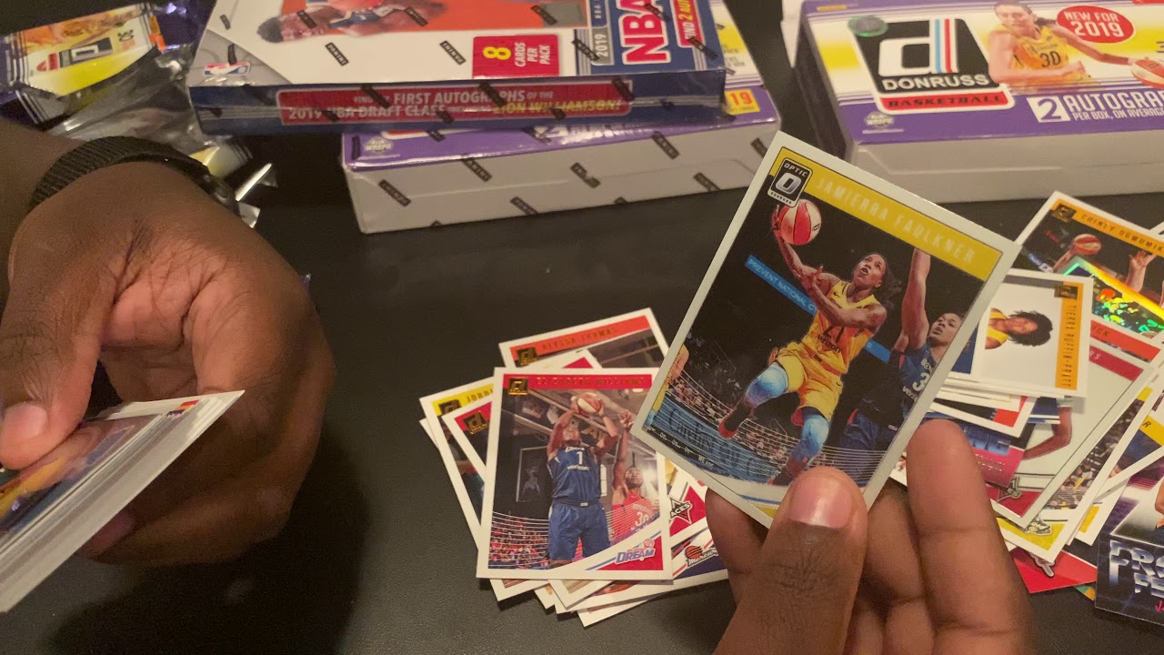 Unboxing Panini America WNBA trading cards! YouTube