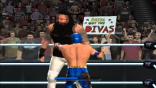 WWE2K15(PS2) Kalisto VS Bray Wayatt Gameplay en español