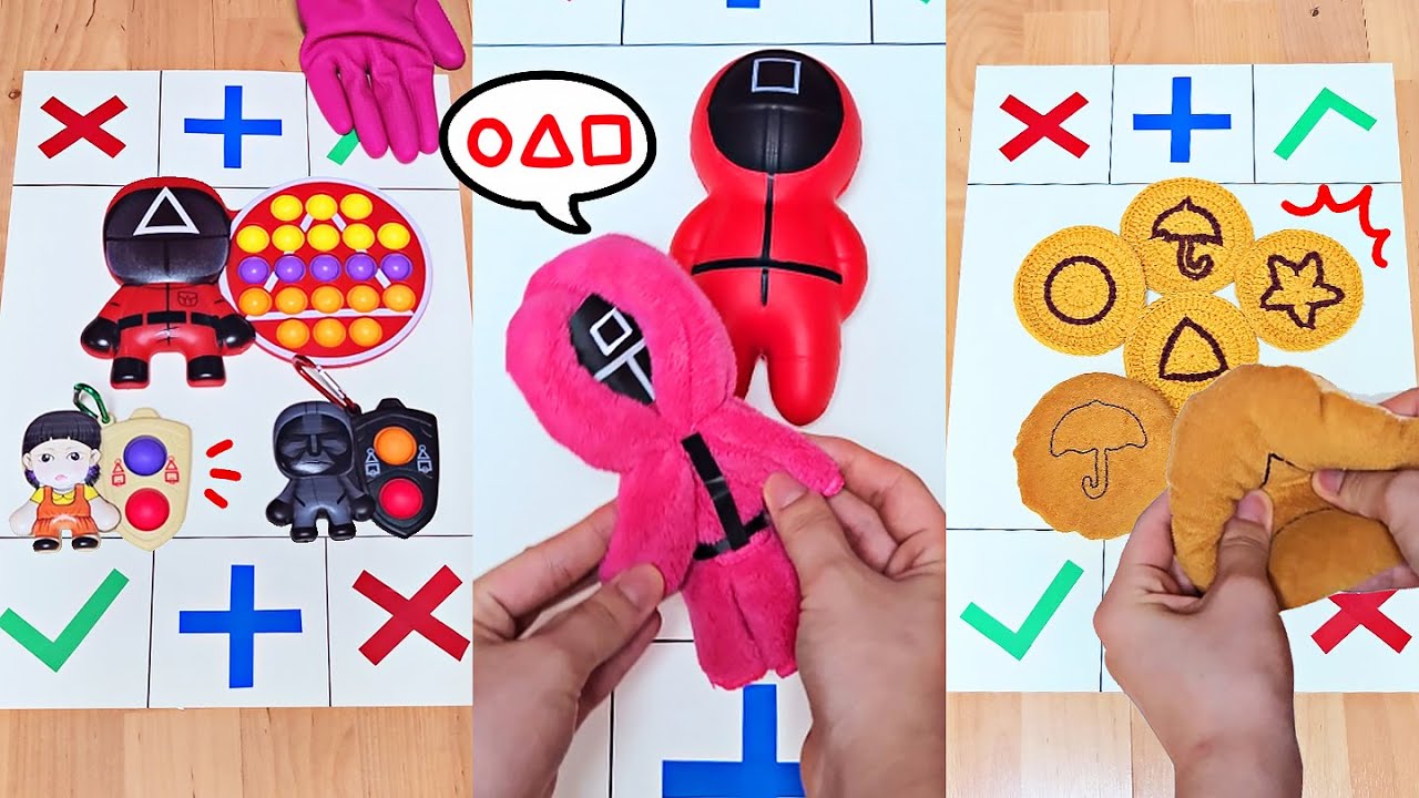 오징어게임 팝잇 거래 3탄●▲■