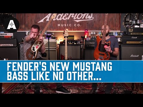 A Mustang Bass Like No Other! - NEW Fender Player Series Mustang PJ Bass