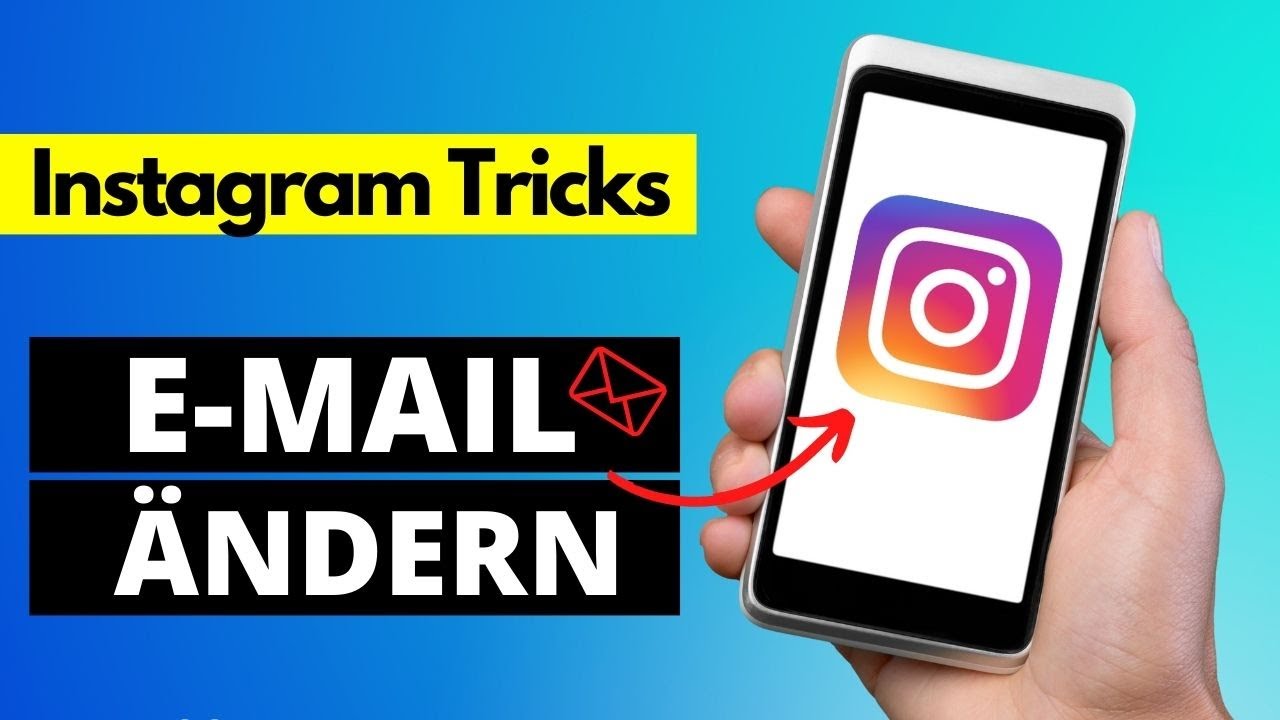 Instagram E-Mail Adresse ändern | Email Adresse hinzufügen - YouTube