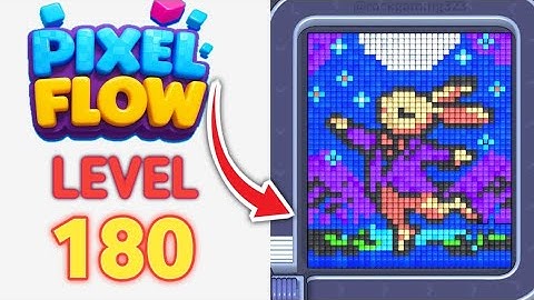 Pixel Flow Level 180 Walkthrough