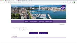 How To Register For Geneva Peace Week 2020