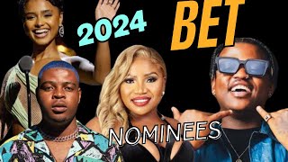 Tyla,Tyler ICU,Focalistic and Makhadzi nominated for BET. #tyla #tylericu #makhadzi #focalistic #bet