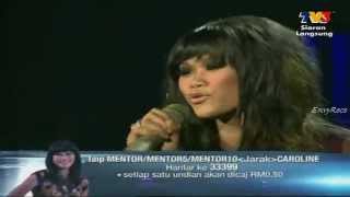 Caroline ft. Ela - Cinta Di Ujung Jalan & Rindu (Mentor 6 Minggu 3)