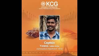 Alumni from KCG College of Technology commissioned as officers into Armed forces l NCC Cadets.