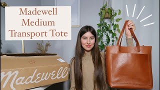 Madewell Medium Transport Tote, Unboxing & Review