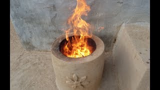 How to Make Tandoor Oven | Primitive Technology Clay Tandoor Oven | Home Made Mud Tandoor Oven