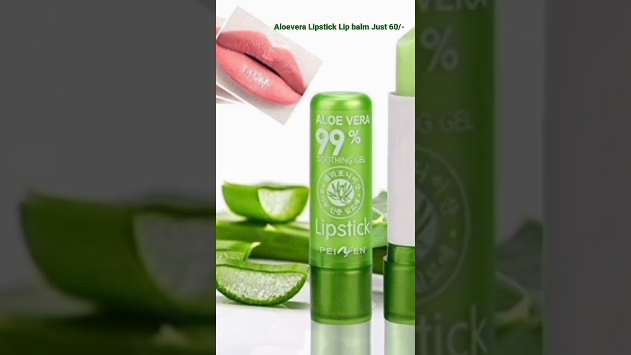 Aloevera Lipstick Lip balm Just 60/-