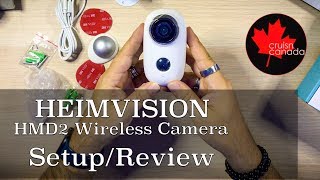 HeimVision HMD2 Wifi Camera with Solar Panel | Setup and Review