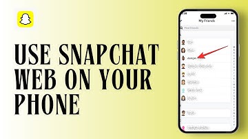 How to Use Snapchat Web on your Phone