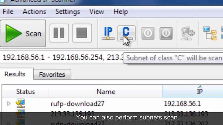 Advanced IP Scanner - Access PCs in your network, easily - [Free Download]