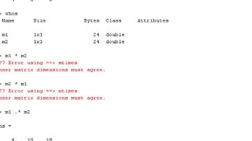 MATLAB - 13 - Produit élément par élément et Inverse d
