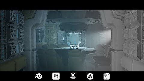 Alien Nostromo 3d Study - Fan Art - Unreal Engine Scene