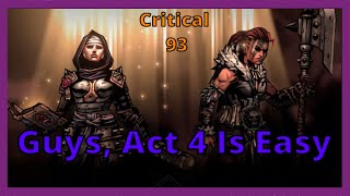 Guys, Act 4 Is Easy | Darkest Dungeon II