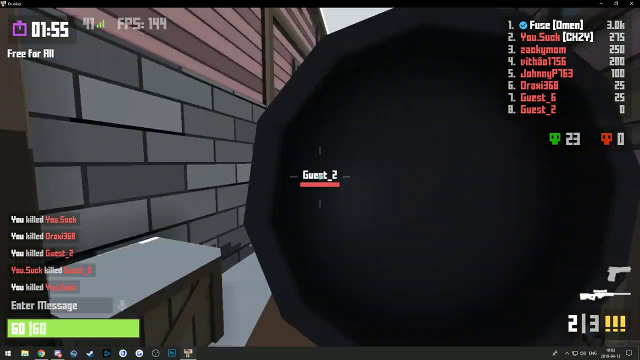 Krunker.io - Sniper Nuke