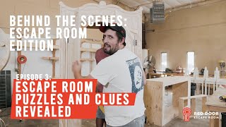 Escape Room Clues And Puzzles Revealed | Behind The Scenes With Red Door Ep. 3 Escape Room Clues And Puzzles Revealed | Behind The Scenes With Red Door Ep. 3