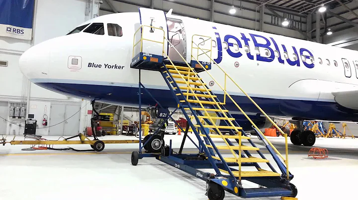 JetBlue Airways A320 Airbus (Blue Yorker) First North American Plane with Sharklets by JFQ
