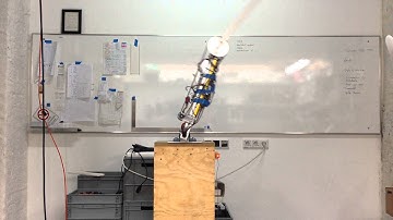 XRP Acrobot: first test (no swingup yet)