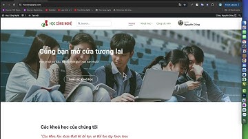 Giới thiệu khóa học lập trình Python hoàn toàn miền phí trên kênh học công nghệ