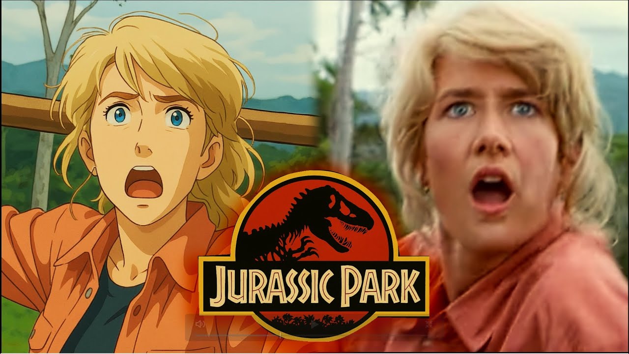 Anime Jurassic Park Trailer
