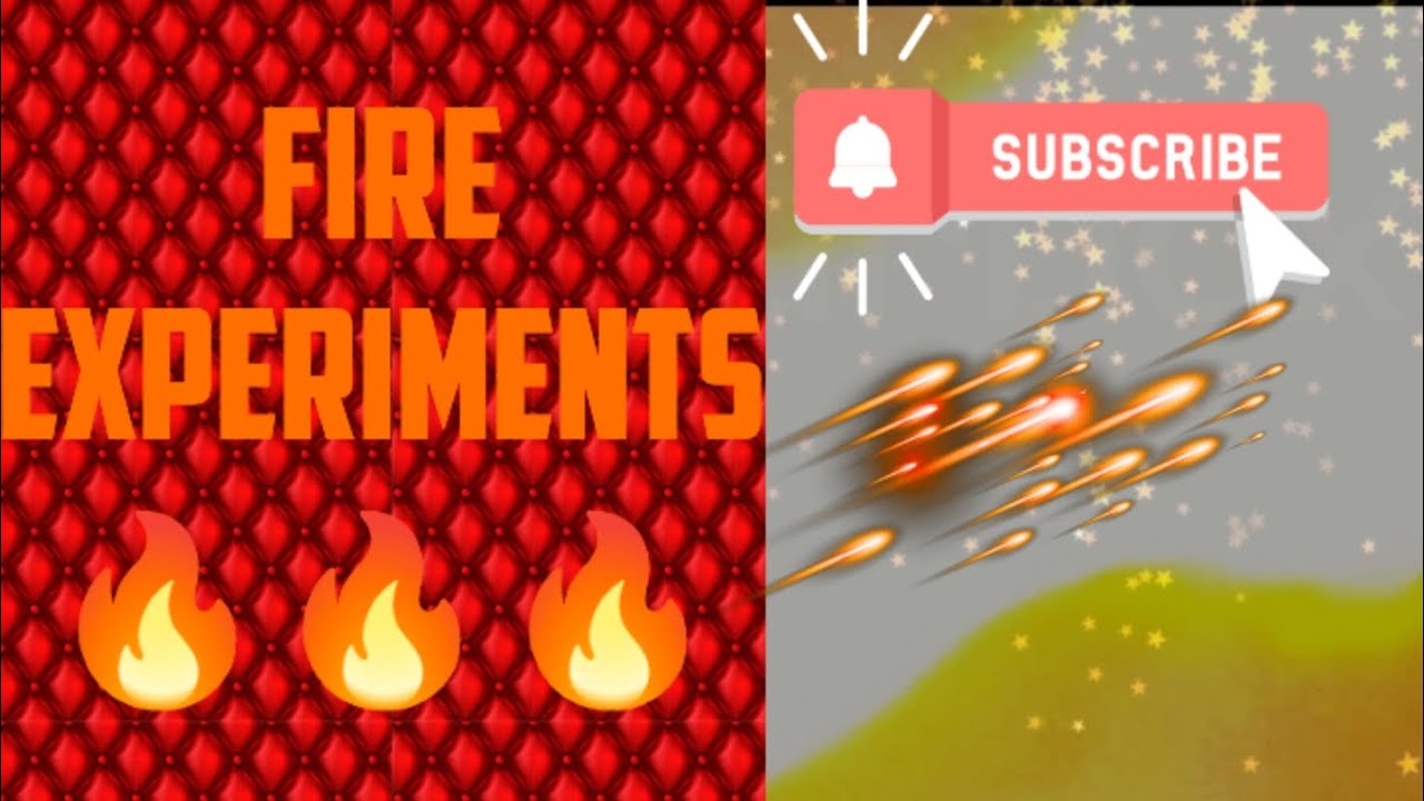 EASY FIRE EXPERIMENTS 🔥🔥🔥 - YouTube