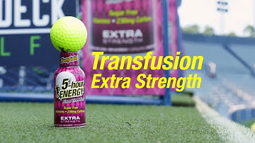 Introducing Transfusion Extra Strength 5-hour ENERGY® Shot