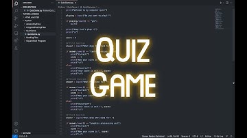 How To Make a Quiz Game Using Python! (Github link in description)