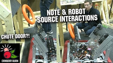 Robot & Note Source Interactions | Ri3D Cranberry Alarm | CRESCENDO 2024