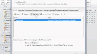 Outlook 2010 Change the Way Your Name Appears to Others