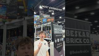 Most expensive LEGO sets at a convention...