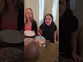 She broke her giant lollipop