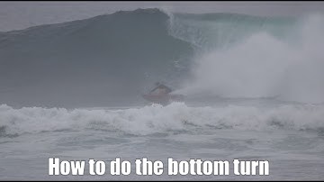Start Waveski Surfing: How to do the bottom turn