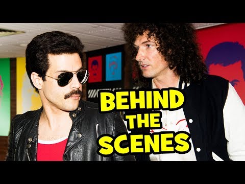Behind The Scenes On Bohemian Rhapsody - Movie B-Roll x Bloopers
