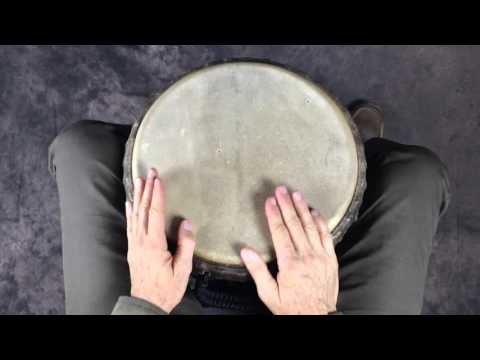 Djembe Lesson for Kuku rhythm pt 2