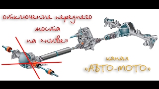 отключение переднего моста на "ниве" отключение переднего моста на "ниве"