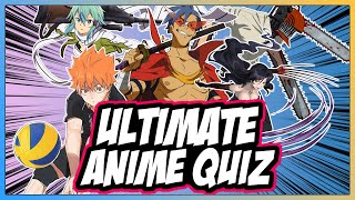Ultimate Anime Quiz #5 - Openings, Endings, OSTs, Silhouettes, Instrumentals and more!