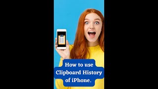 How to use Clipboard History of iPhone | iPhone #Short screenshot 2
