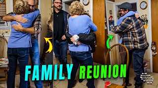 Family Surprising Emotional Reunion