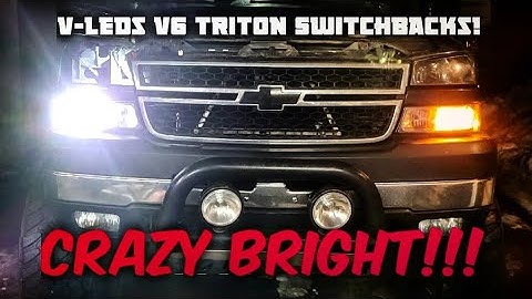 Duramax gets V-LEDs V6 Triton Switchbacks, Interior Dome Lighting! & Fleece All-Lights-On!