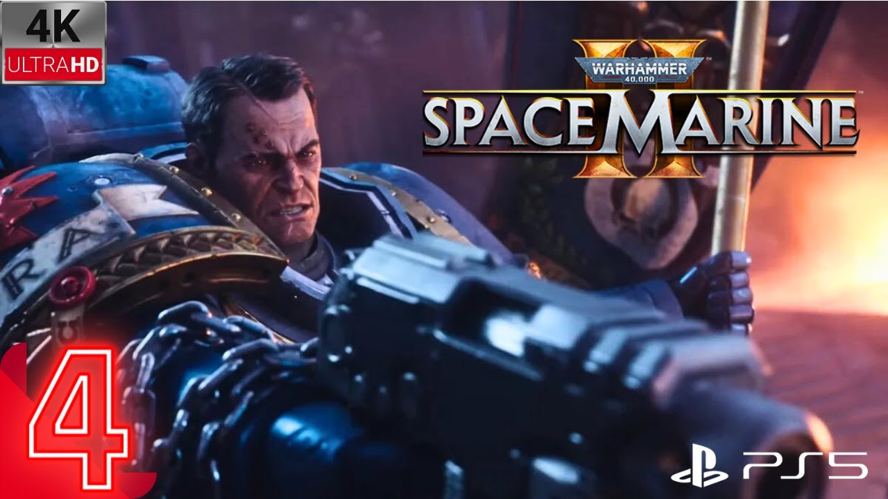 WARHAMMER 40K SPACE MARINE 2 Gameplay Walkthrough Part 4 FULL GAME [PS5 ...