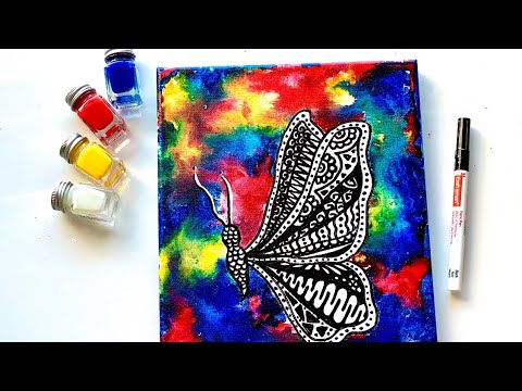 Easy Canvas Painting Ideas – 30+ DIYs for Beginners – The How To Mom