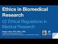 05   02 EN RSU Lecture introduction to medical research   ETHICS IN RESEARCH