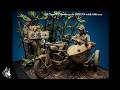 1/35 Pitroad Type 97 Rikuo Sidecar Motorcycle Build & Diorama