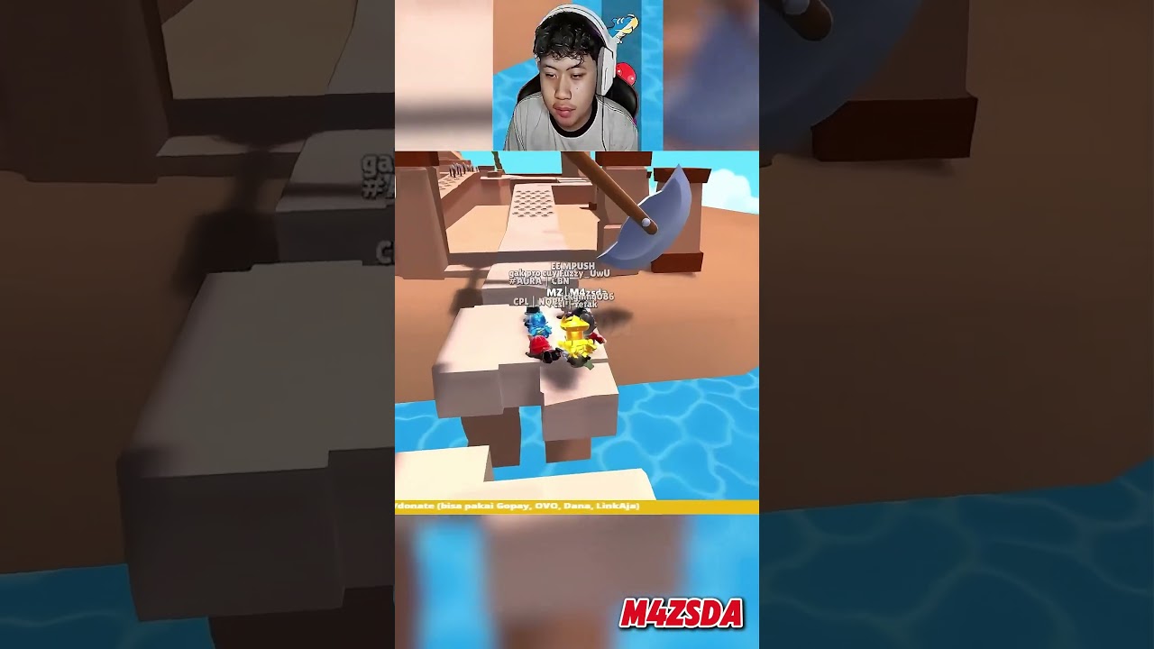 Viral! Tutorial Menjadi Pro Player Di Stumble Guys! #m4zsda #shortvideos #shorts #reaction