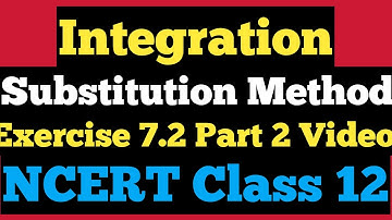 Integration By Substitution Exercise 7.2 NCERT Part 2 ( Q21 to Q39 ) Class12  @StudyPointPro