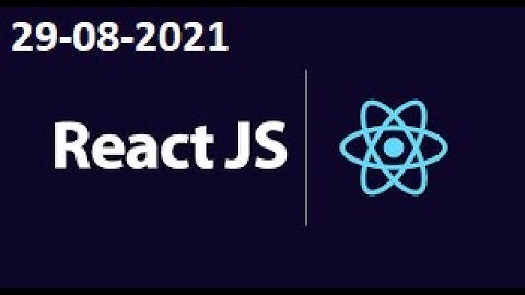 REACT JS ON ZOOM ON  29-08-2021