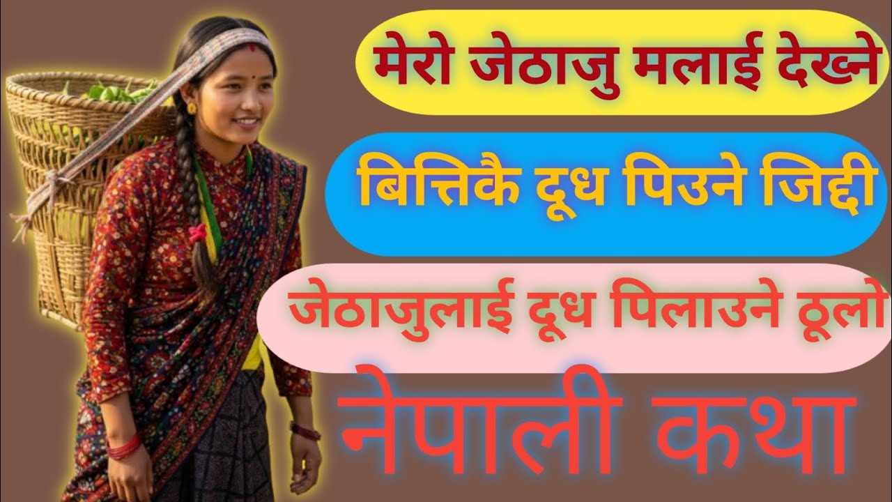 जेठाजुको  नजर| र बुहारीको| संघ|Nepali Motivational Katha | Nepali Love Story |