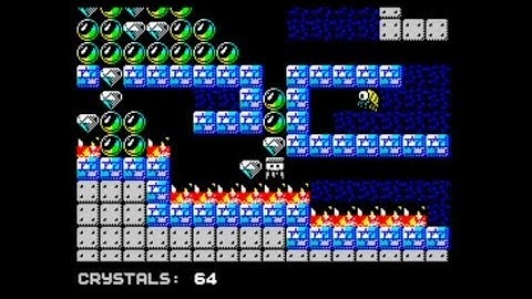 Automated Cave Explorer (2019) Walkthrough + Review, ZX Spectrum